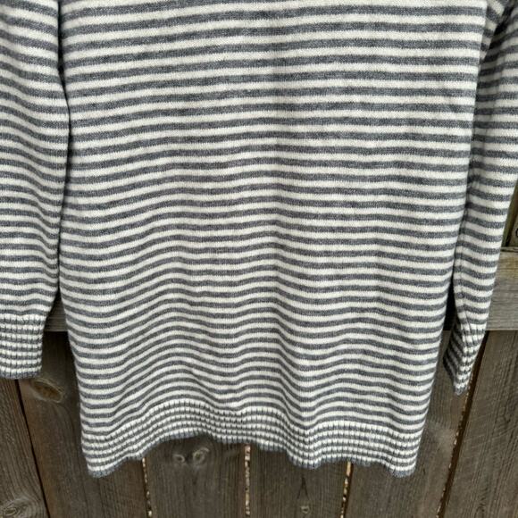 Anthropologie Sweater Stripes Viscose Blend XS Classic Versatile Classic - Picture 6 of 10